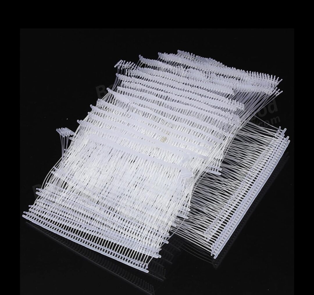 Clothing price tagging gun, tagging machine with 1000 (± 50) white barbed fasteners and 5 additional steel needles - Image 8