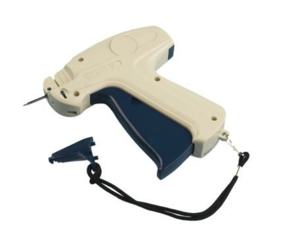 Clothing price tagging gun, tagging machine with 1000 (± 50) white barbed fasteners and 5 additional steel needles - Image 10