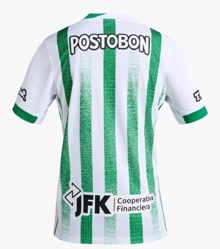 Camiseta de fútbol colombiana unisex Atlético Nacional 2025 talla L Imported - Image 4