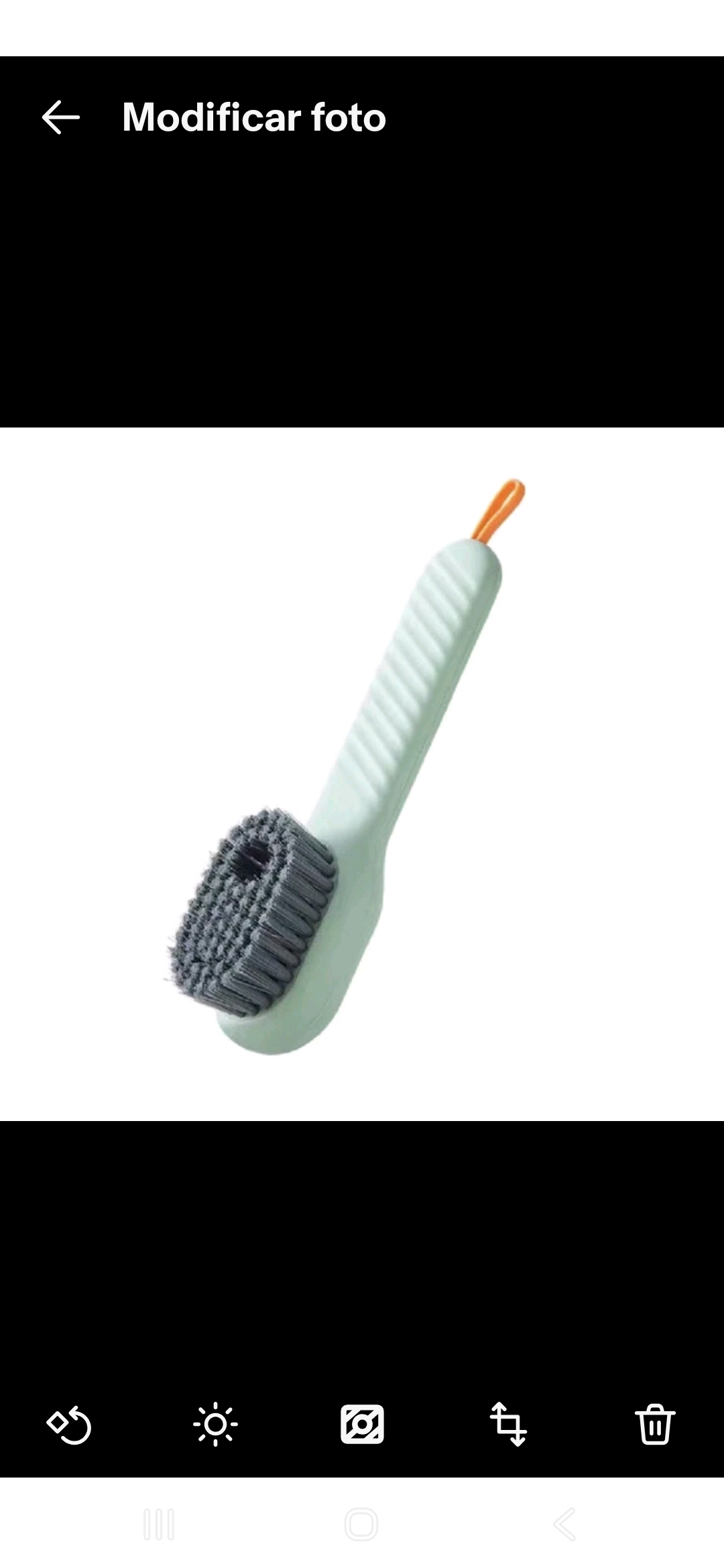 Household Shoe Washing Liquid Brush, Soft Bristles, Clothes Brush, Collar Cleaner, Green - Image 6