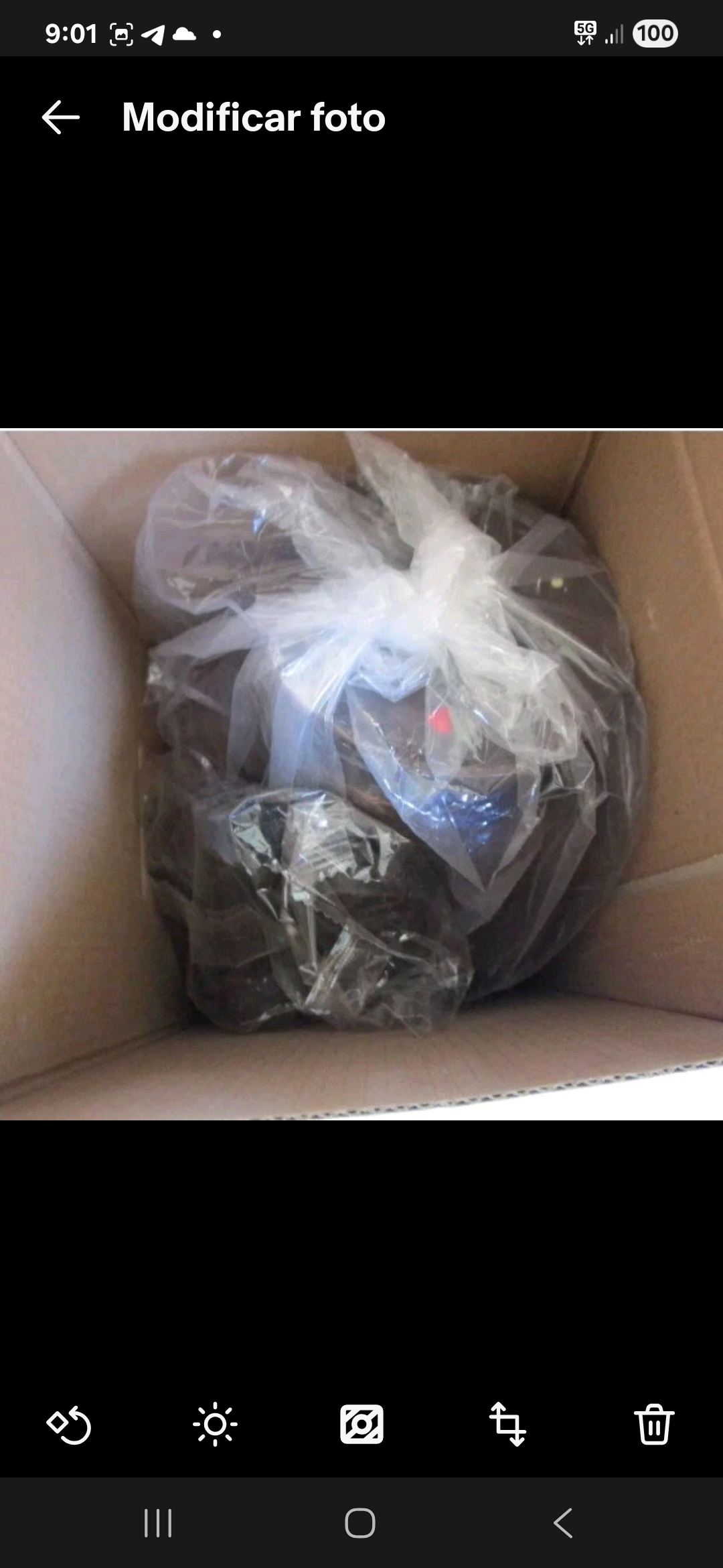 Mannequin head for cosmetology training, hairdressing 26”-28” - Image 10