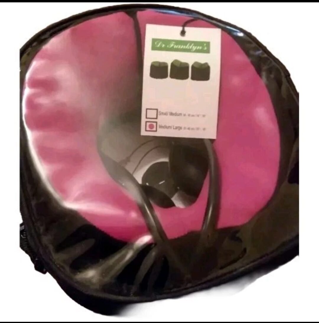 Cervical Spine Pump Collar By Dr. Franklyn's (Pink) - Image 2