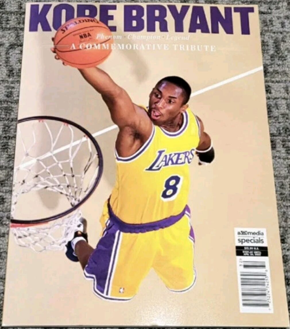 KOBE BRYANT TRIBUTE Magazine 360 Media NEW 2023 Special NBA LAKERS Basketball - Image 5