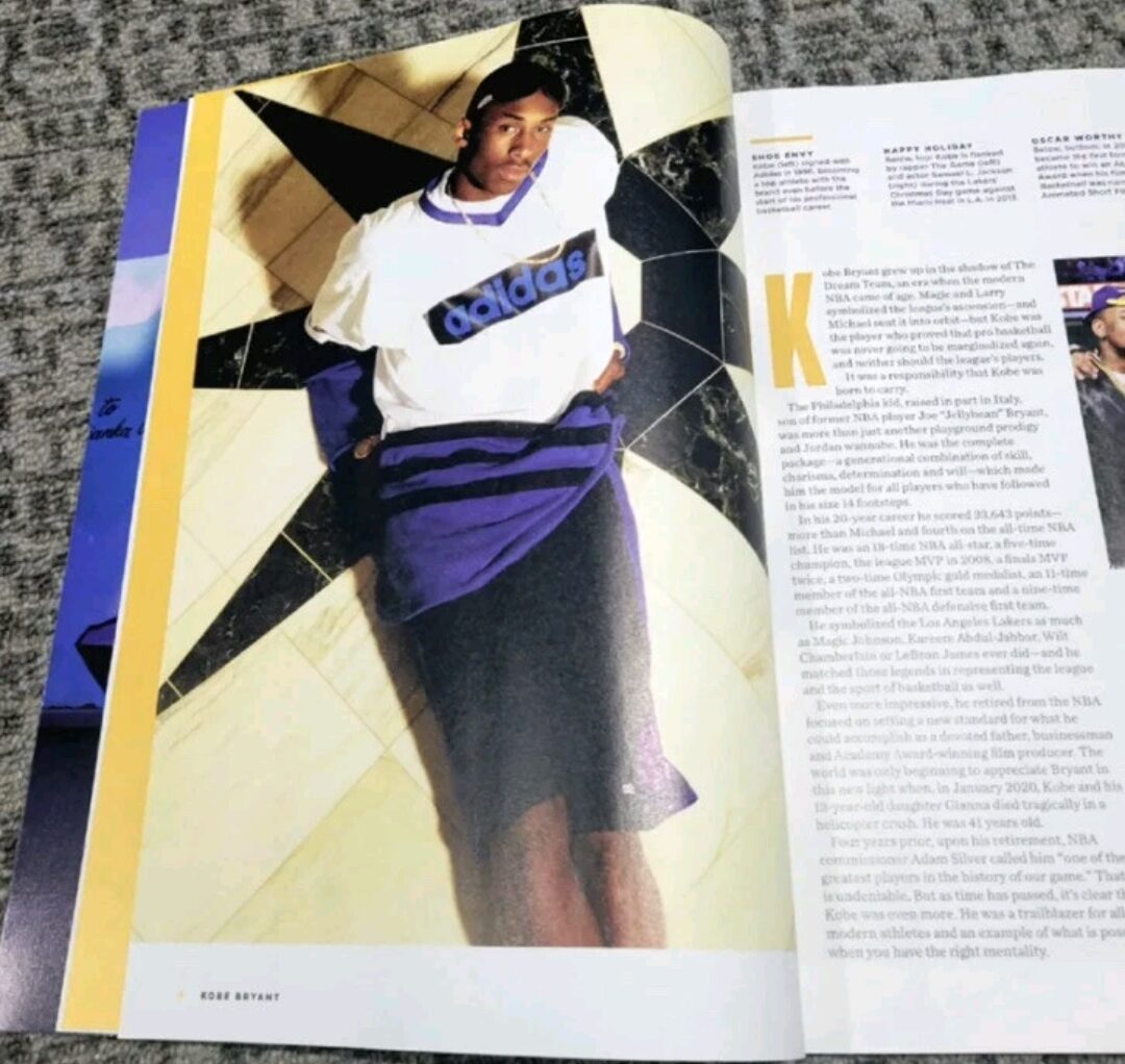 KOBE BRYANT TRIBUTE Magazine 360 Media NEW 2023 Special NBA LAKERS Basketball - Image 2