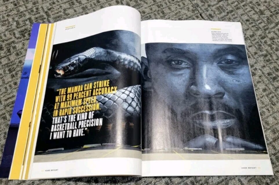KOBE BRYANT TRIBUTE Magazine 360 Media NEW 2023 Special NBA LAKERS Basketball - Image 13