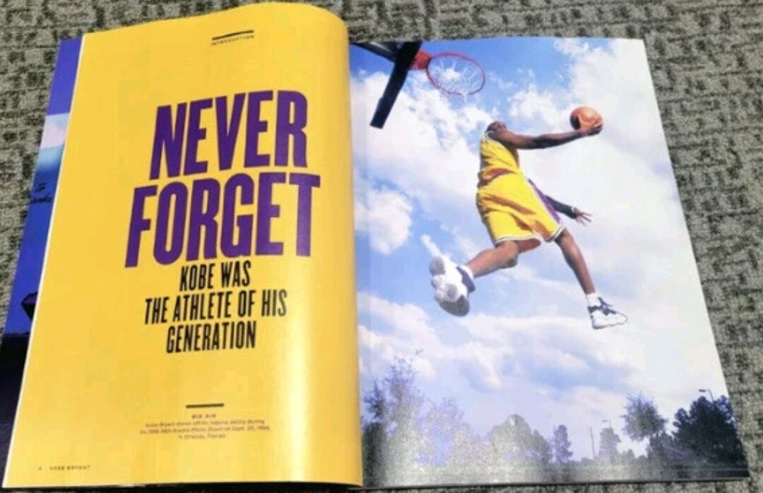 KOBE BRYANT TRIBUTE Magazine 360 Media NEW 2023 Special NBA LAKERS Basketball - Image 15