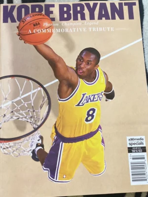 KOBE BRYANT TRIBUTE Magazine 360 Media NEW 2023 Special NBA LAKERS Basketball