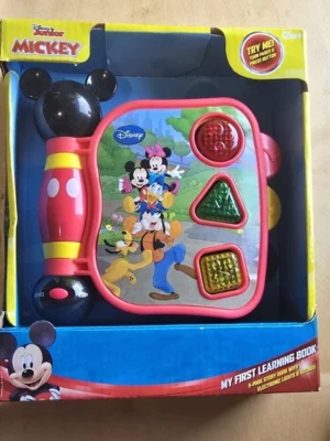 Disney My First Learning Book Age 12M+ 907876 Battery Included! Lights/sounds