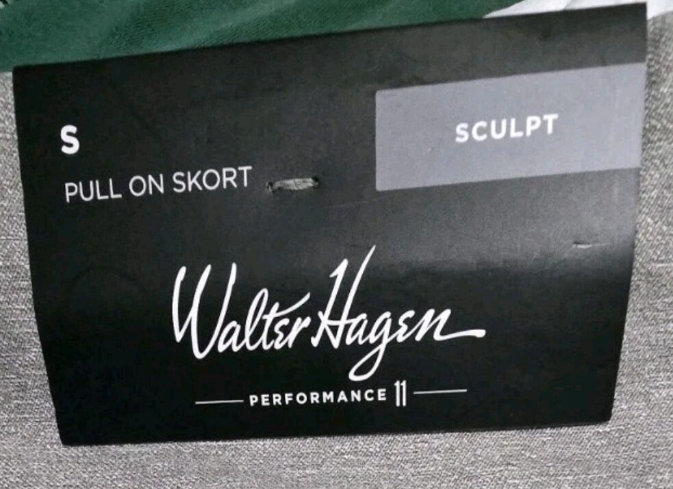 Hagen Lady Golf Skort in Grey with Tummy Control and Front Pockets, Size S - Image 9