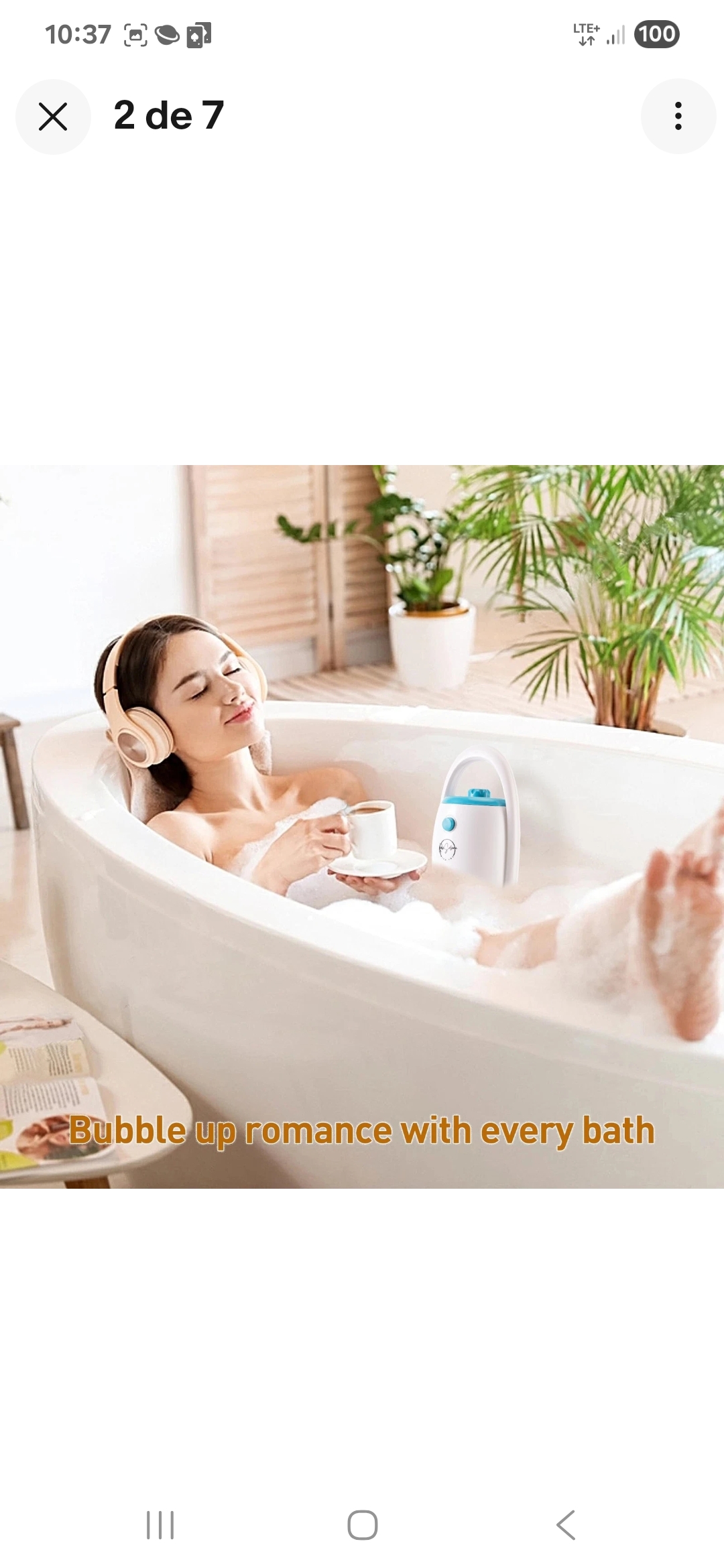Bath Jets for Tub, Portable Bathtub Jets for Home Spa, Creates Soothing Bubbl... - Image 6