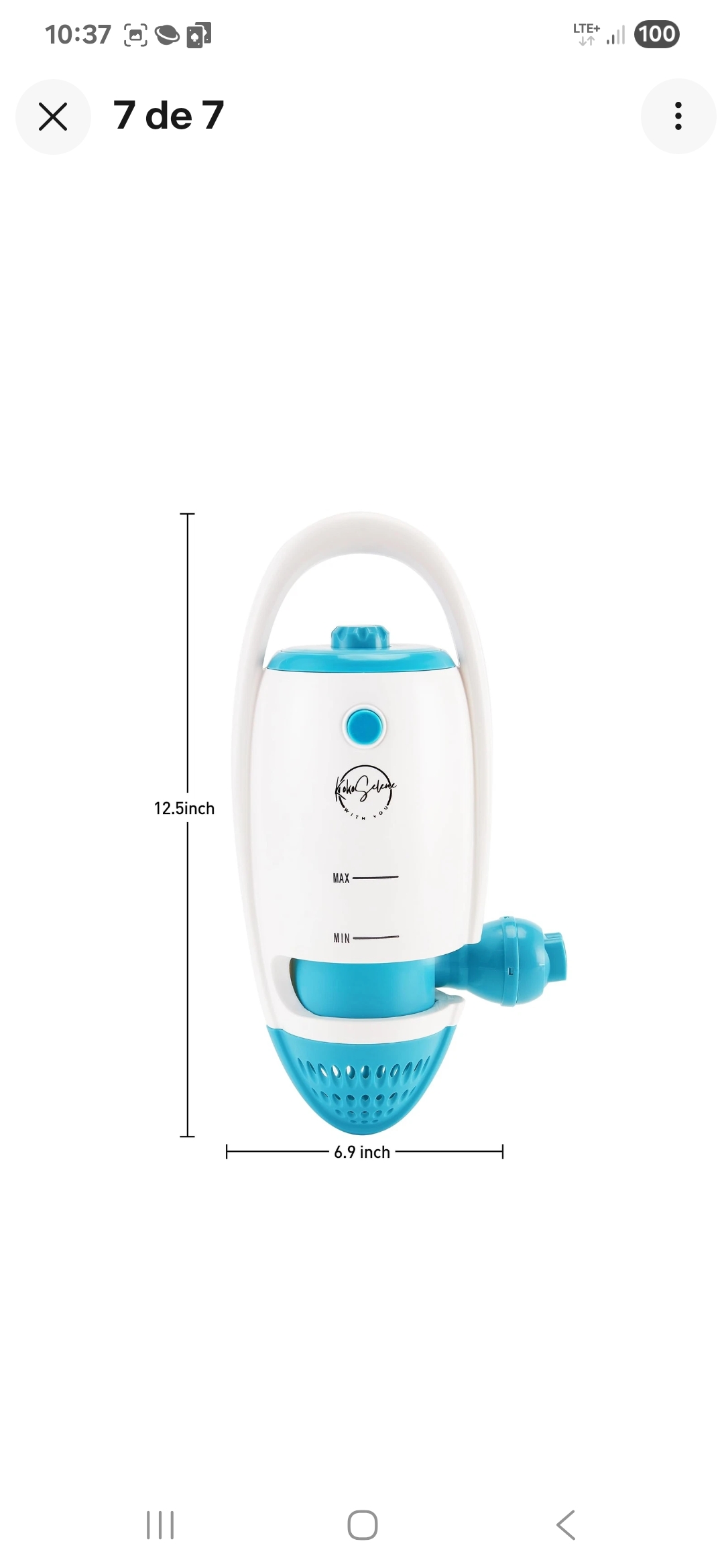 Bath Jets for Tub, Portable Bathtub Jets for Home Spa, Creates Soothing Bubbl... - Image 7