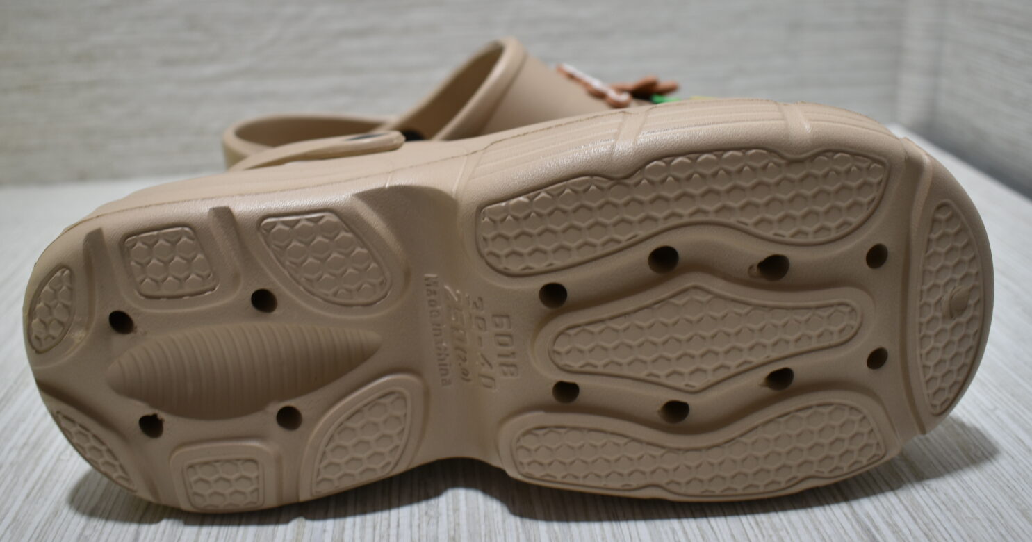 Crocs Classic Platform Women's Clogs - La BUBU, 39/40 Imported Beige - Image 4