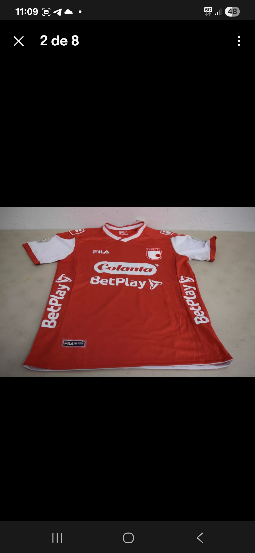 Fila Santa Fe 2024 Home Jersey S - Image 5